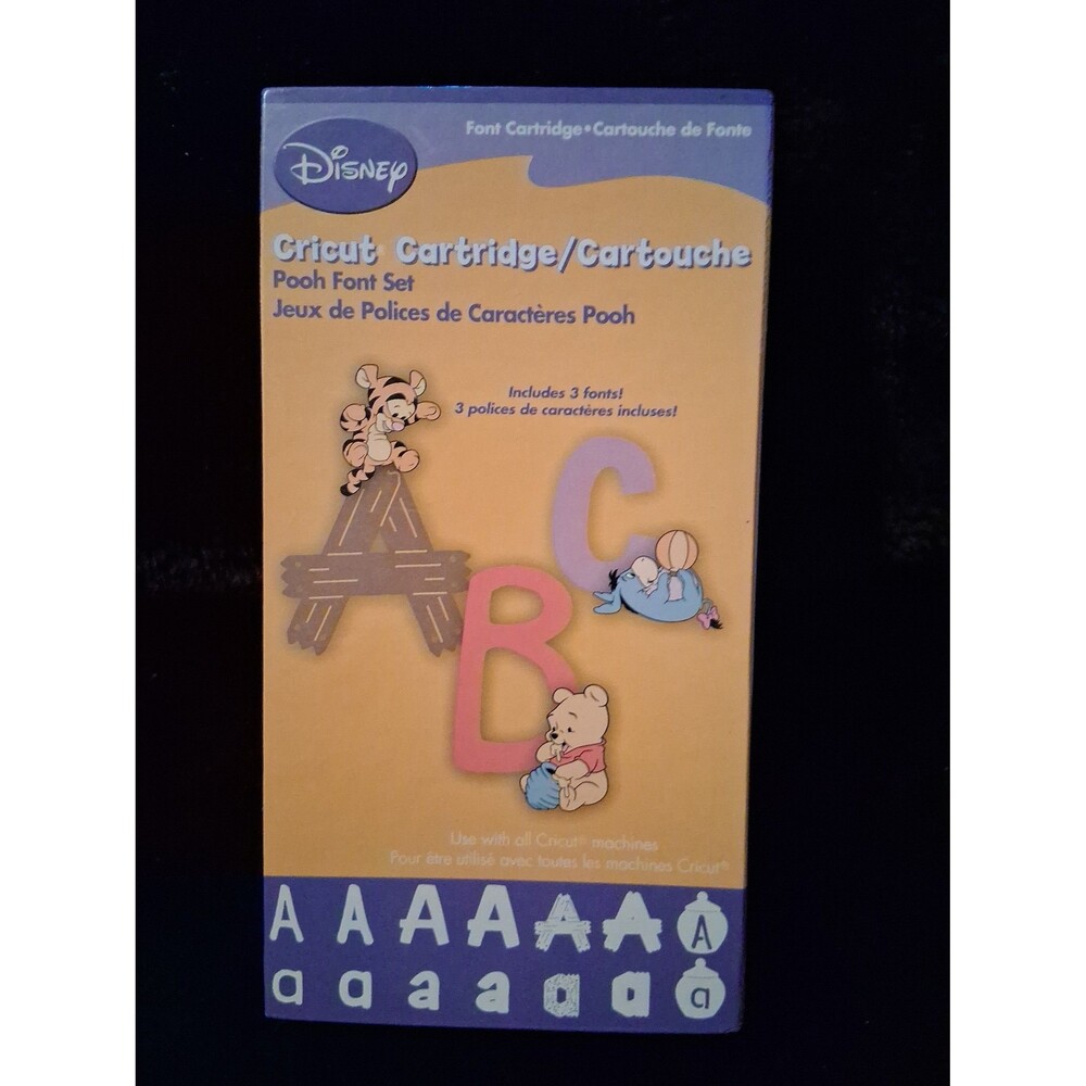 Cricut Disney Pooh Font Set